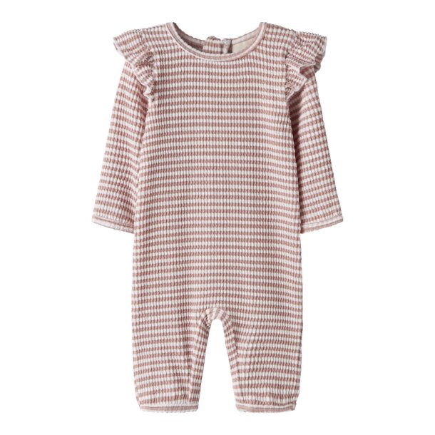 Lil' Atelier Sv�mmedragt LS Fredo UV Misty Rose