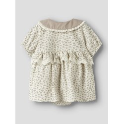 Lil' Atelier Kjolebody SS Jola Loose Coconut Milk