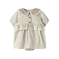 Lil' Atelier Kjolebody SS Jola Loose Coconut Milk