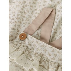 Lil' Atelier Sm�kbukser Baby Jola Loose Overall Coconut Milk