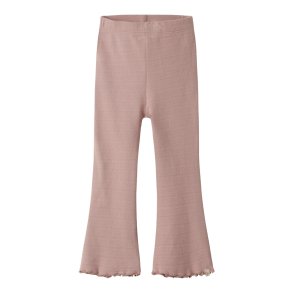 Lil' Atelier Leggins Mini Dimia Slim Bootcut Misty Rose