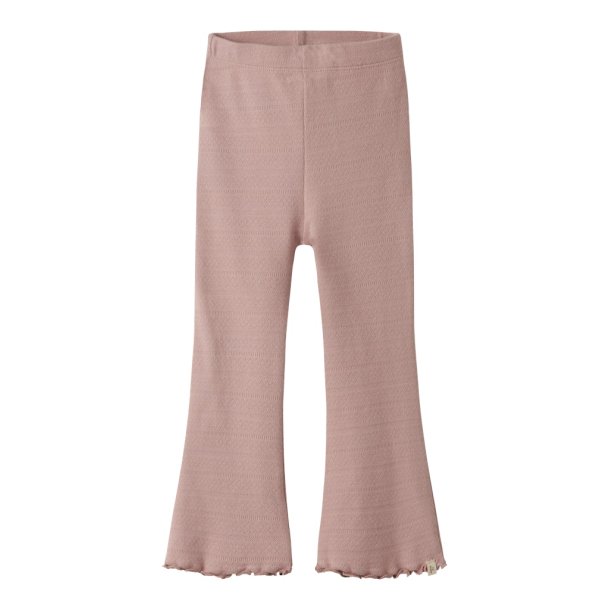 Lil' Atelier Leggins Mini Dimia Slim Bootcut Misty Rose