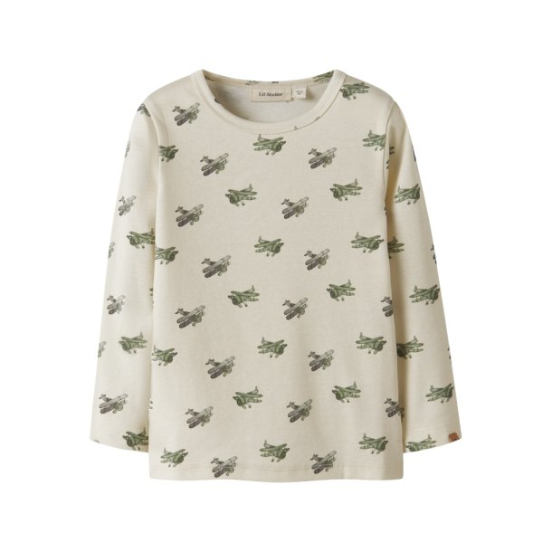 Lil' Atelier Bluse Mini LS Layo Geu Slim Coconut Milk