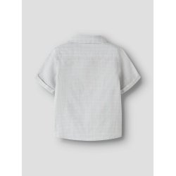 Lil' Atelier Skjorte Mini SS Florentin Gray Dawn