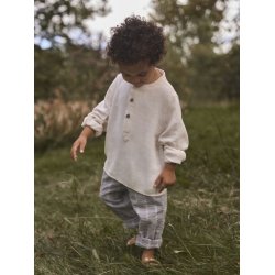 Lil' Atelier T-shirt LS Mini Freddie Loose Coconut Milk