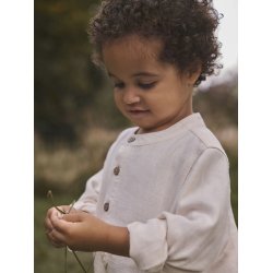 Lil' Atelier T-shirt LS Mini Freddie Loose Coconut Milk