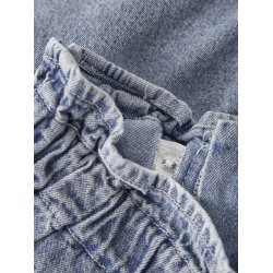 Lil' Atelier Nederdel Mini Funda Loose Medium Blue Denim