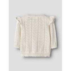 Lil' Atelier Cardigan Baby LS Strik Jela Coconut Milk