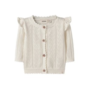 Lil' Atelier Cardigan Baby LS Strik Jela Coconut Milk
