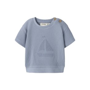 Lil' Atelier Sweatshirt Baby SS Harun Loose Dusty Blue
