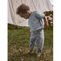 Lil' Atelier Sweatshirt Baby SS Harun Loose Dusty Blue
