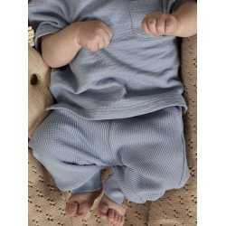Lil' Atelier Sweatpants Baby Harun Loose Dusty Blue