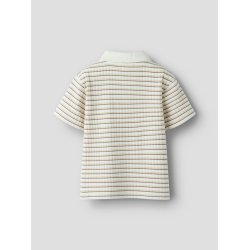 Lil' Atelier Polo SS Mini Haldur Loose Coconut Milk