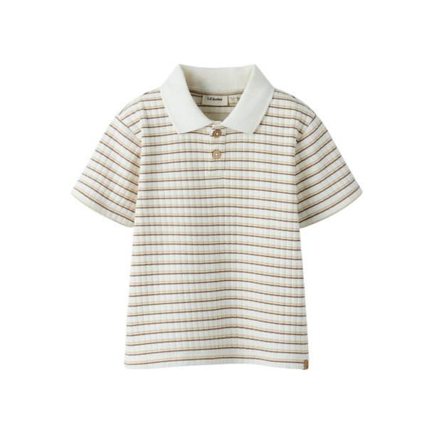 Lil' Atelier Polo SS Mini Haldur Loose Coconut Milk