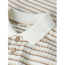 Lil' Atelier Polo SS Mini Haldur Loose Coconut Milk