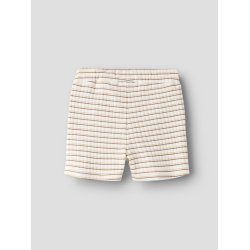 Lil' Atelier Shorts Mini Haldur Loose Coconut Milk