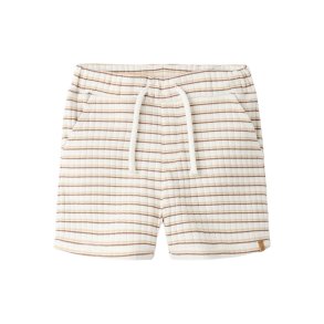 Lil' Atelier Shorts Mini Haldur Loose Coconut Milk