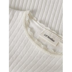 Lil' Atelier T-shirt SS Mini Haldis Slim Coconut Milk