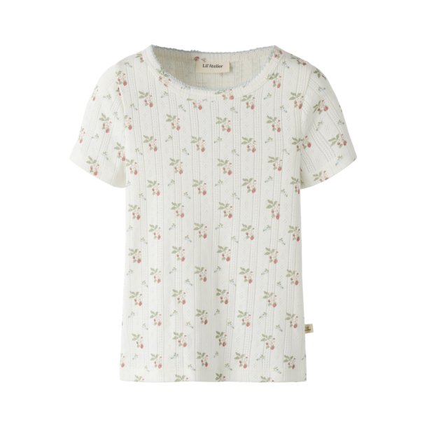 Lil' Atelier T-shirt SS Mini Rachello Dap Slim Coconut Milk