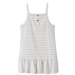 Lil' Atelier Kjole Mini SL Geo Bea Coconut Milk