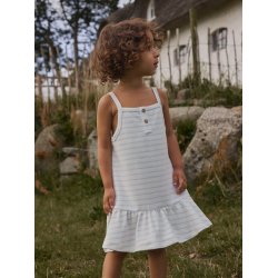 Lil' Atelier Kjole Mini SL Geo Bea Coconut Milk