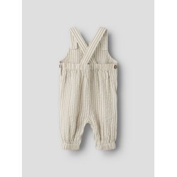 Lil' Atelier Sm�kbukser Baby Fausto Loose Overall Coconut Milk