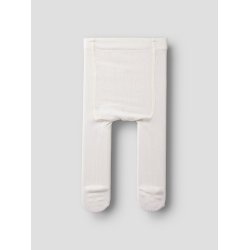 Lil' Atelier Str�mpebukser Baby Filso Pointelle Coconut Milk