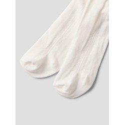 Lil' Atelier Str�mpebukser Baby Filso Pointelle Coconut Milk