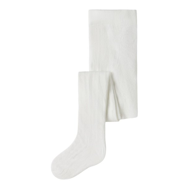 Lil' Atelier Str�mpebukser Mini Filso Pointelle Coconut Milk
