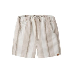 Lil' Atelier Shorts Mini Fibert Loose Coconut Milk