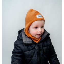 Lil' Boo Elefanthue Balaclava Caramel