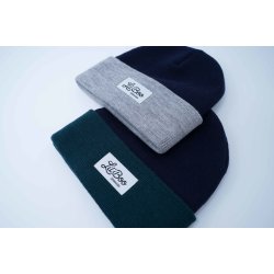 Lil' Boo Hue Beanie Block Navy/Dark Green