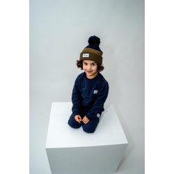 Lil' Boo Hue Beanie Rainbow Brown/Navy