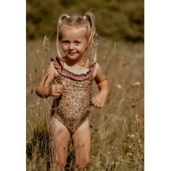 Mikk Line Badedragt Recycled AOP Twilight Mauve