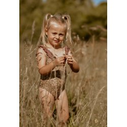 Mikk Line Badedragt Recycled AOP Twilight Mauve