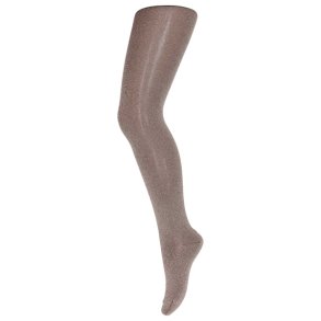MP Danmark Strmpebukser Lurex Glitter Tights Brown Sienna