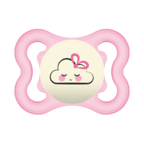 MAM Sut Supreme Night 0-6 m. Silikone Pink