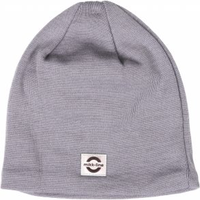 Mikk-Line Hue Uld Solid Light Grey Melange