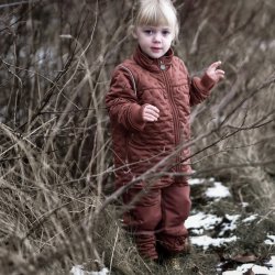 Mikk-Line Termojakke Soft Recycled Girl Mahogany