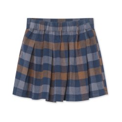 Mini A Ture Nederdel Annelisa Black Iris Blue