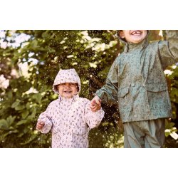 Mini A Ture Regnjakker Julien Oil Green