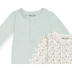 Mini A Ture Nattj Yao Romper 2-pak Gardenia Creme