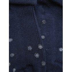 Minymo Baby Str�mper ABS-skridsikre 2-pak Rib Total Eclipse