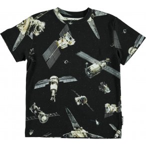Molo T-shirt Roxo Space Satellite
