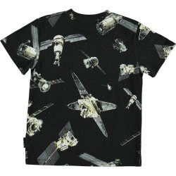 Molo T-shirt Roxo Space Satellite