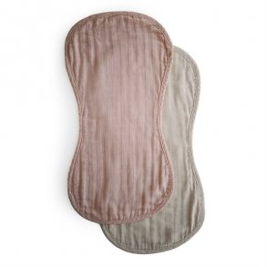Mushie Gylpeklud / Burp Cloth Blush Fog