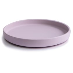 Mushie Silikone Tallerken Classic Soft Lilac