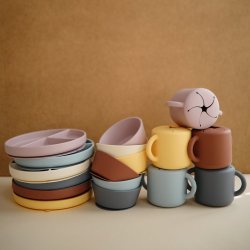 Mushie Silikone Skl Soft Lilac