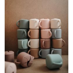 Mushie Snack Cup Woodchuck