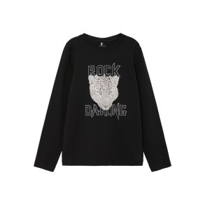 Name It T-shirt Fonethea Black